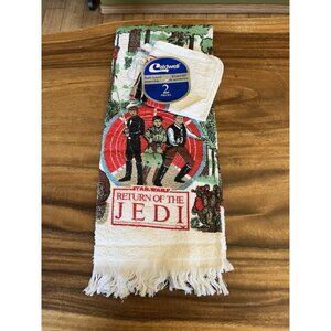 Rare Vintage Star Wars Return Of The Jedi Face Cloth & Towel NEW W/Tags